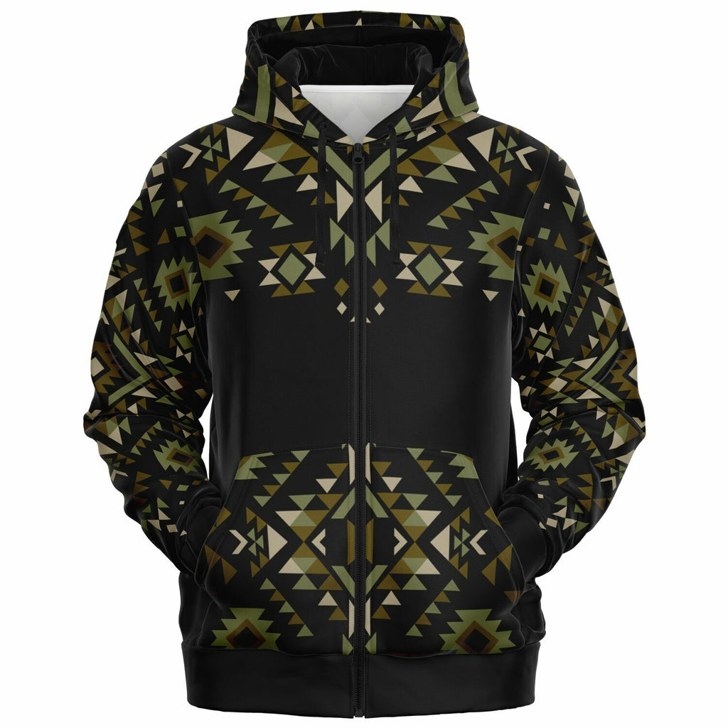 DB Black Zip-Hoodie