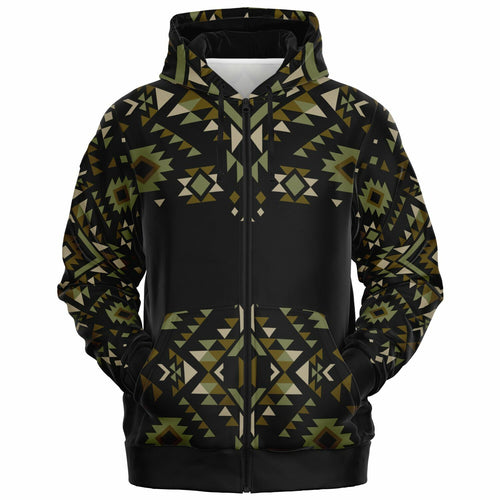 DB Black Zip-Hoodie