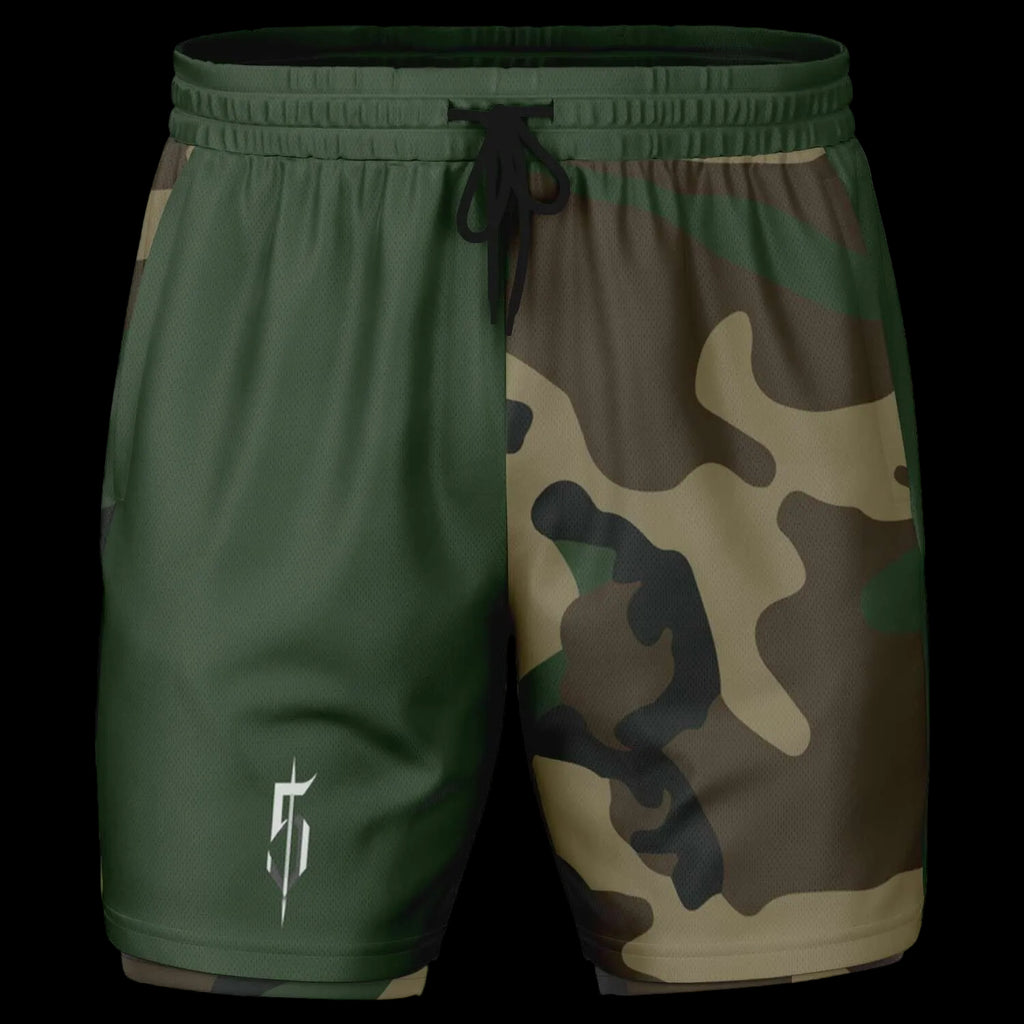 M81 2 in 1 Gym Shorts