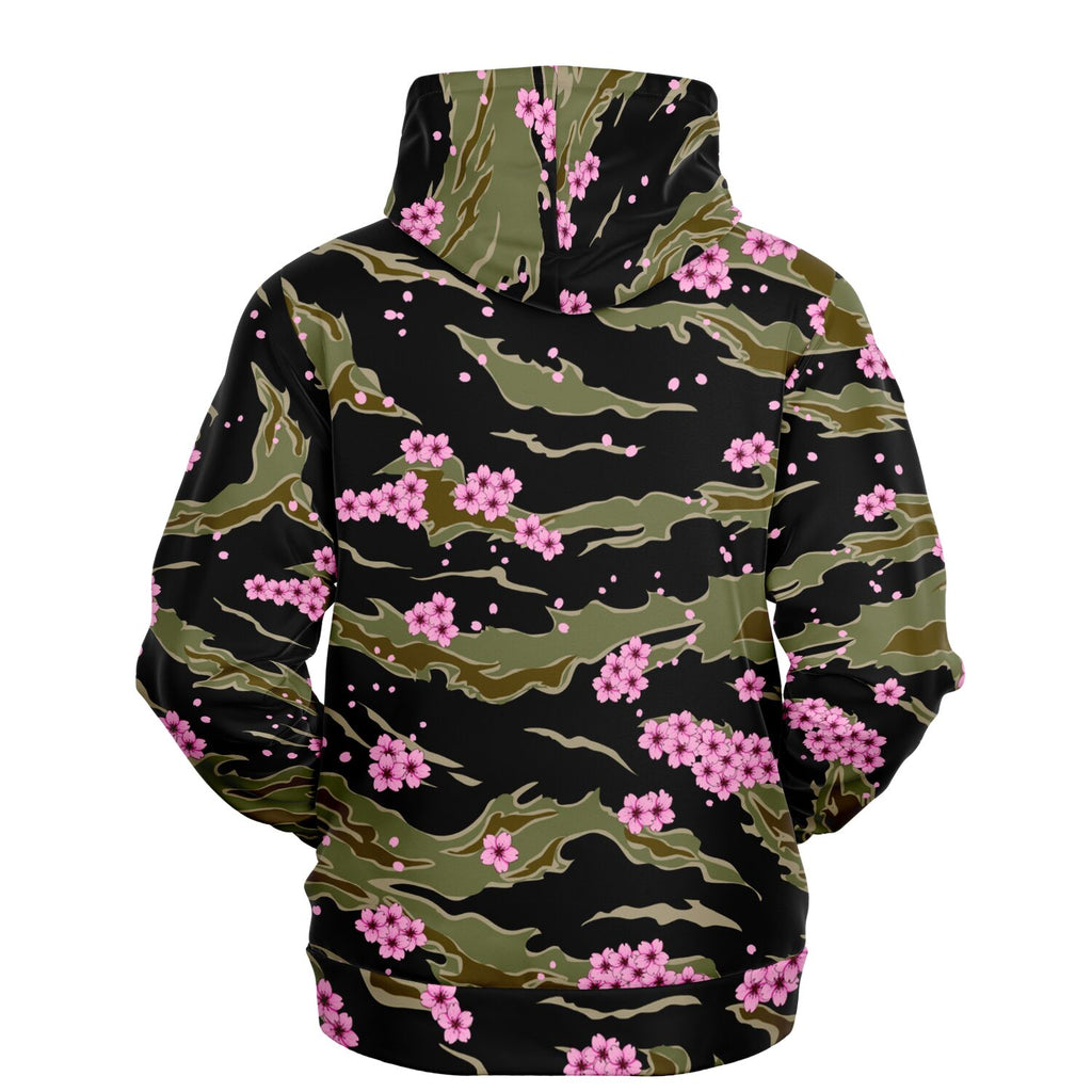 Tiger Stripe Cherry Blossom Hoodie