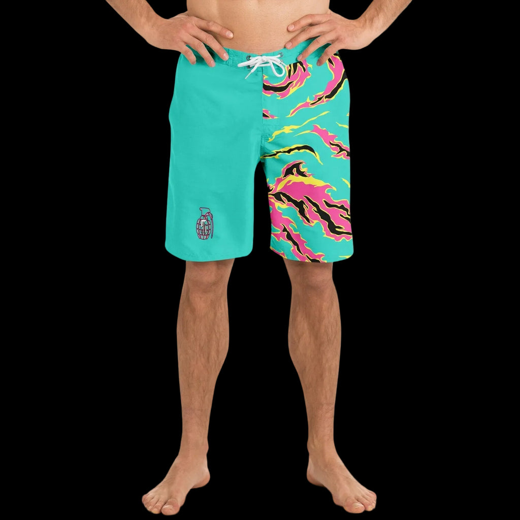 WBS Tiger Stripe Board Shorts