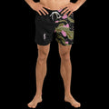 Tiger Stripe Cherry Blossom Swim Trunks