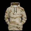 Desert Tiger Stripe Hoodie