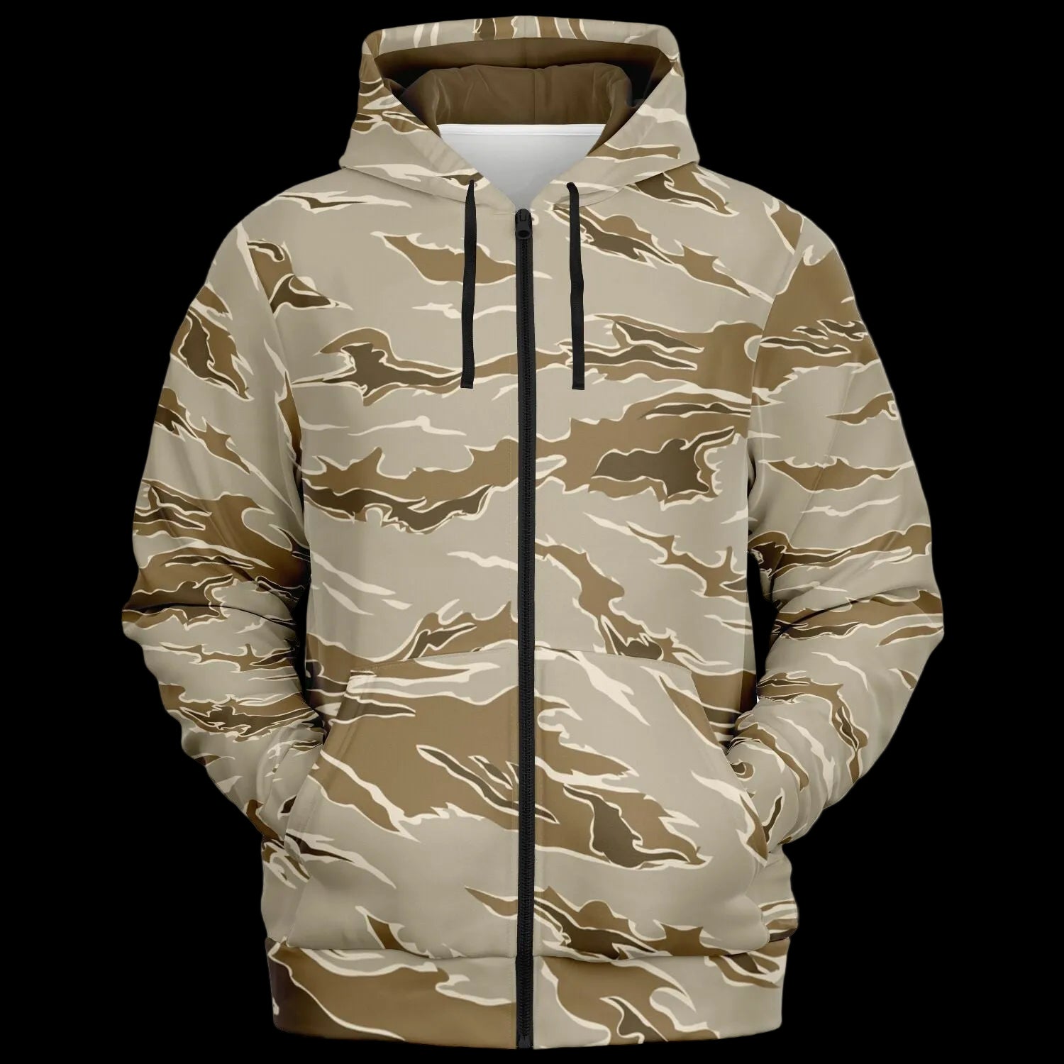 Desert Tiger Stripe Zip