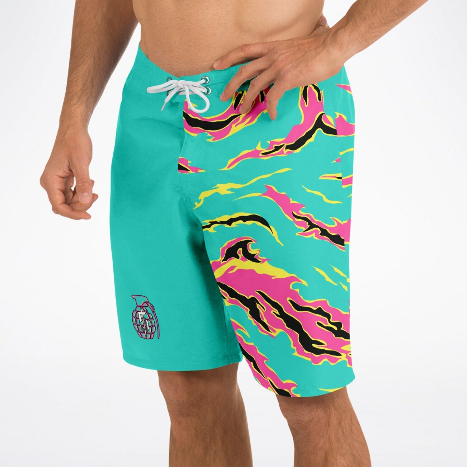 WBS Tiger Stripe Board Shorts